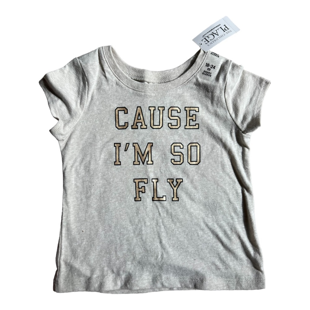 Children’s Place Boys T-Shirt | Tan | NWT | 18/14 Mths